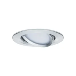Paulmann No. 93469 LED Einbauleuchten Nova rund 6,5W GU10 Alu 3er-Set dimmbar