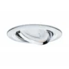 Paulmann No. 93470 LED Einbauleuchten Nova rund 6,5W GU10 Chrom 3er-Set dimmbar