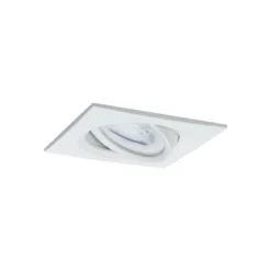 Paulmann No. 93472 LED Einbauleuchte Nova eckig 6,5W GU10 Weiß matt 3er-Set dimmbar