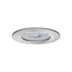 Paulmann No. 93476 LED Einbauleuchte Nova rund 6,5W GU10 Eisen 3er-Set IP44 dimmbar