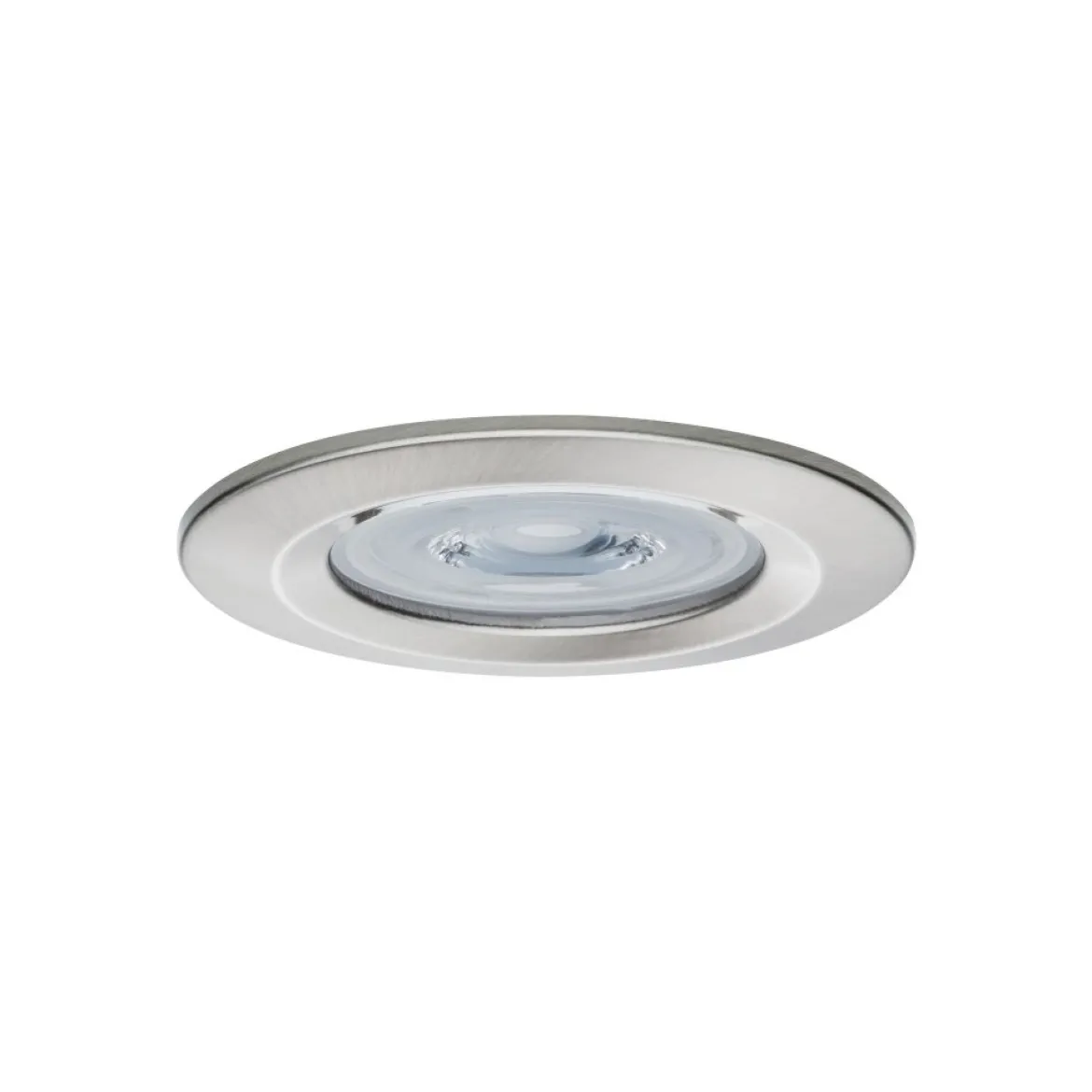 Paulmann No. 93476 LED Einbauleuchte Nova rund 6,5W GU10 Eisen 3er-Set IP44 dimmbar
