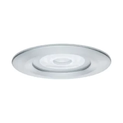 Paulmann No. 93480 LED Einbauleuchte Nova rund 6,5W GU10 Alu 3er-Set IP44 dimmbar