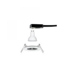 Paulmann No. 92978 LED Einbauleuchte Nova rund 1x6,5W GU10 Weiß 4000K IP44