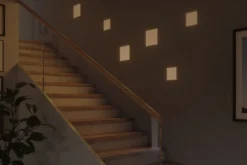 Paulmann No. 93054 LED Einbaupanel Areo VariFit eckig IP44 3-Stufen-dimmbar 230mm 3000K
