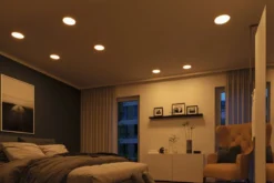 Paulmann No. 92989 LED Einbaupanel Areo VariFit IP44 rund WarmDim-Stepschaltung