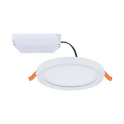 Paulmann No. 93035 LED Einbaupanel Areo VariFit IP44 rund 118mm Weiß 4000K