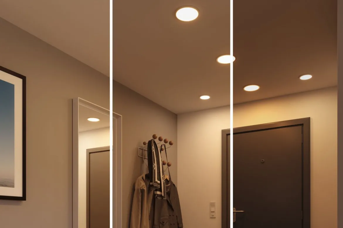 Paulmann No. 93049 LED Einbaupanel Areo VariFit Weiß IP44 3-Stufen-dimmbar 175mm 3000K