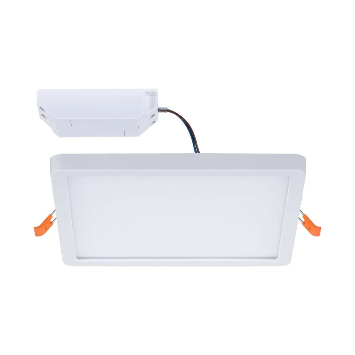 Paulmann No. 93053 LED Einbaupanel Areo VariFit eckig IP44 3-Stufen-dimmbar 175mm 3000K