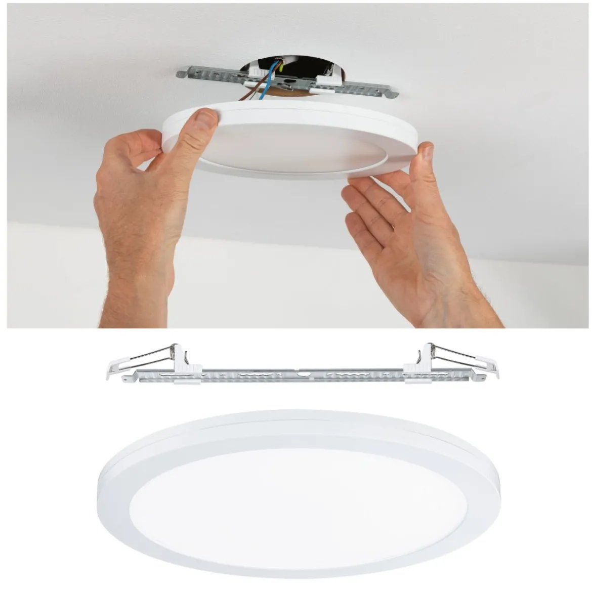 Paulmann No. 95390 LED Einbaupanel Cover-it rund 330mm 4000K