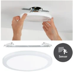 Paulmann No. 95392 LED Einbaupanel Cover-it mit Sensor rund 330mm 4000K