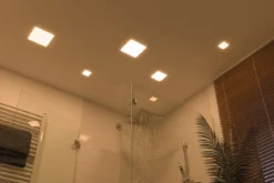 Paulmann No. 92394 LED Einbaupanel Veluna VariFit IP44 125x125mm 3.000K Satin