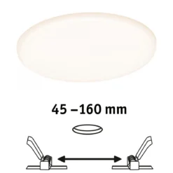 Paulmann No. 92389 LED Einbaupanel Veluna VariFit IP44 185mm 17W 3.000K
