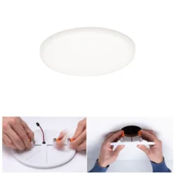 Paulmann No. 92391 LED Einbaupanel Veluna VariFit IP44 125mm 4.000K