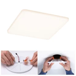 Paulmann No. 92395 LED Einbaupanel Veluna VariFit IP44 185x185mm 17W 3.000K