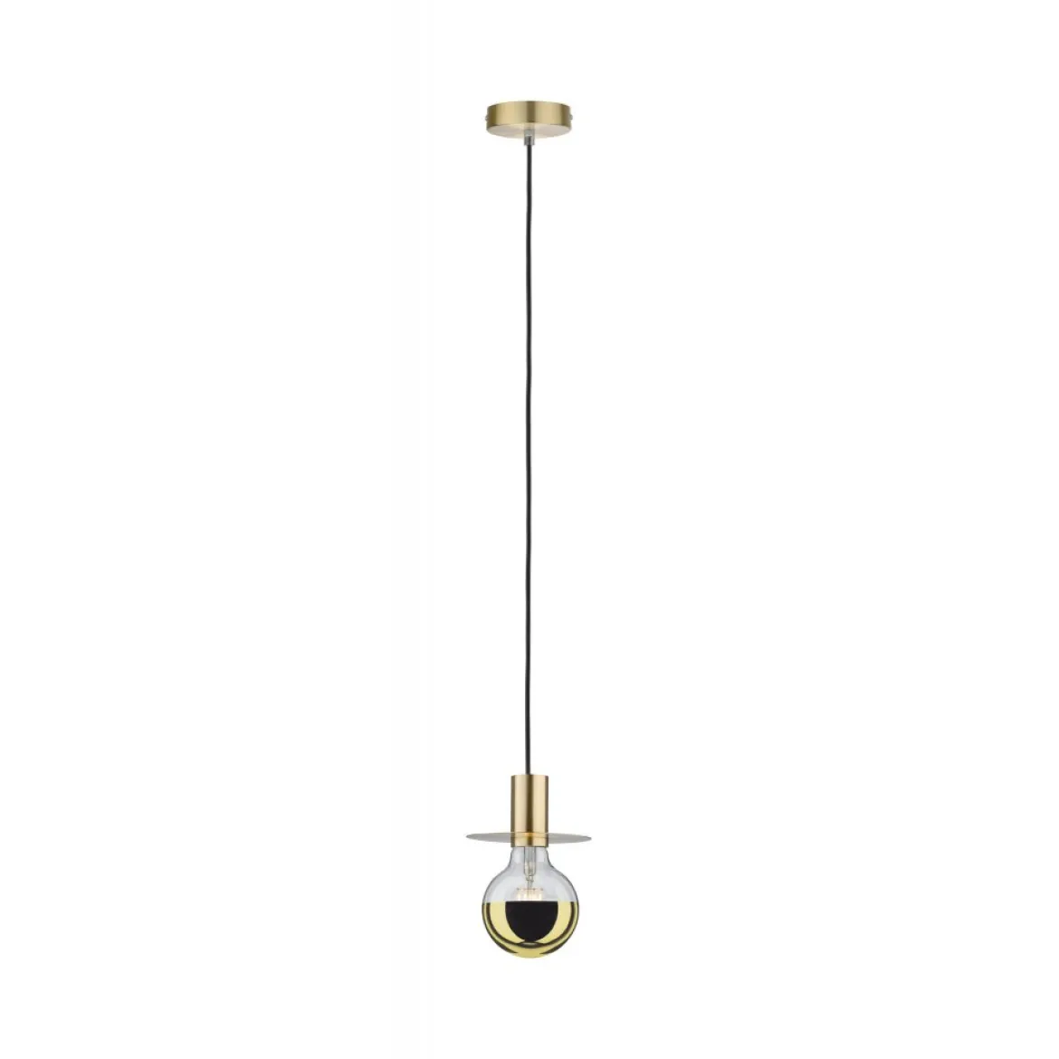 Paulmann No. 28675 LED Globe 95 Kopfspiegel Gold 6,5W E27 Warmweiß