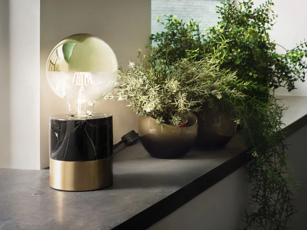 Paulmann No. 28675 LED Globe 95 Kopfspiegel Gold 6,5W E27 Warmweiß