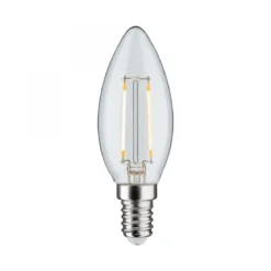 Paulmann No. 28572 LED Kerze 2,7W E14 Klar 230 V Warmweiß 3-Stufen dimmbar