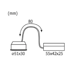 Paulmann No. 93071 LED Modul Nova Coin 6W 4000K Satin