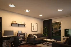Paulmann No. 70997 LED Panel Atria Shine 190mm 3000K 11,2W Schwarz