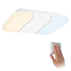 Paulmann No. 79839 LED Panel Cela 280x280mm 15,5W Weiß WhiteSwitch