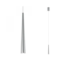 Paulmann No. 70929 LED Pendelleuchte 1-flammig Gutta Alu gebürstet