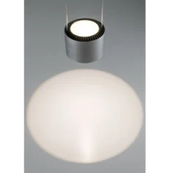 Paulmann No. 79720  LED Pendelleuchte Aldan 3x9 W dimmbar Schwarz Alu gebürstet