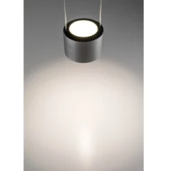 Paulmann No. 79720  LED Pendelleuchte Aldan 3x9 W dimmbar Schwarz Alu gebürstet