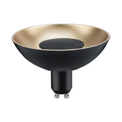 Paulmann No. 28794 LED Reflektor GU10 Schwarz Gold 3-Stufen-dimmbar
