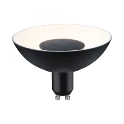 Paulmann No. 28795 LED Reflektor GU10 Schwarz Weiß 3-Stufen-dimmbar 3000K