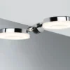 Paulmann No. 70881 LED Spiegelleuchte Becrux IP20 Chrom, 4W