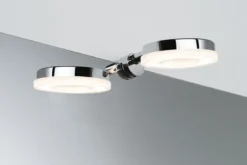 Paulmann No. 70881 LED Spiegelleuchte Becrux IP20 Chrom, 4W