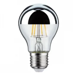 Paulmann No. 28670 LED Standardform 6,5W E27 Kopfspiegel Silber Warmweiß