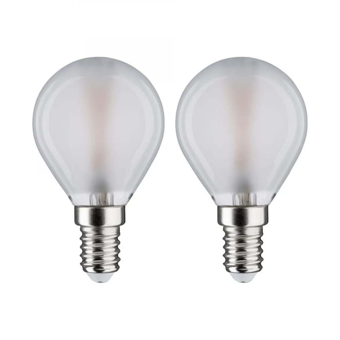 Paulmann No. 28638 LED Tropfen 3 Watt E14 Matt 2700 K 2er Set
