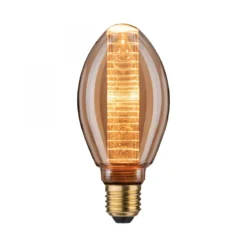 Paulmann No. 28828 LED Vintage-Birne B75 Inner Glow E27  Gold Ringmuster dimmbar