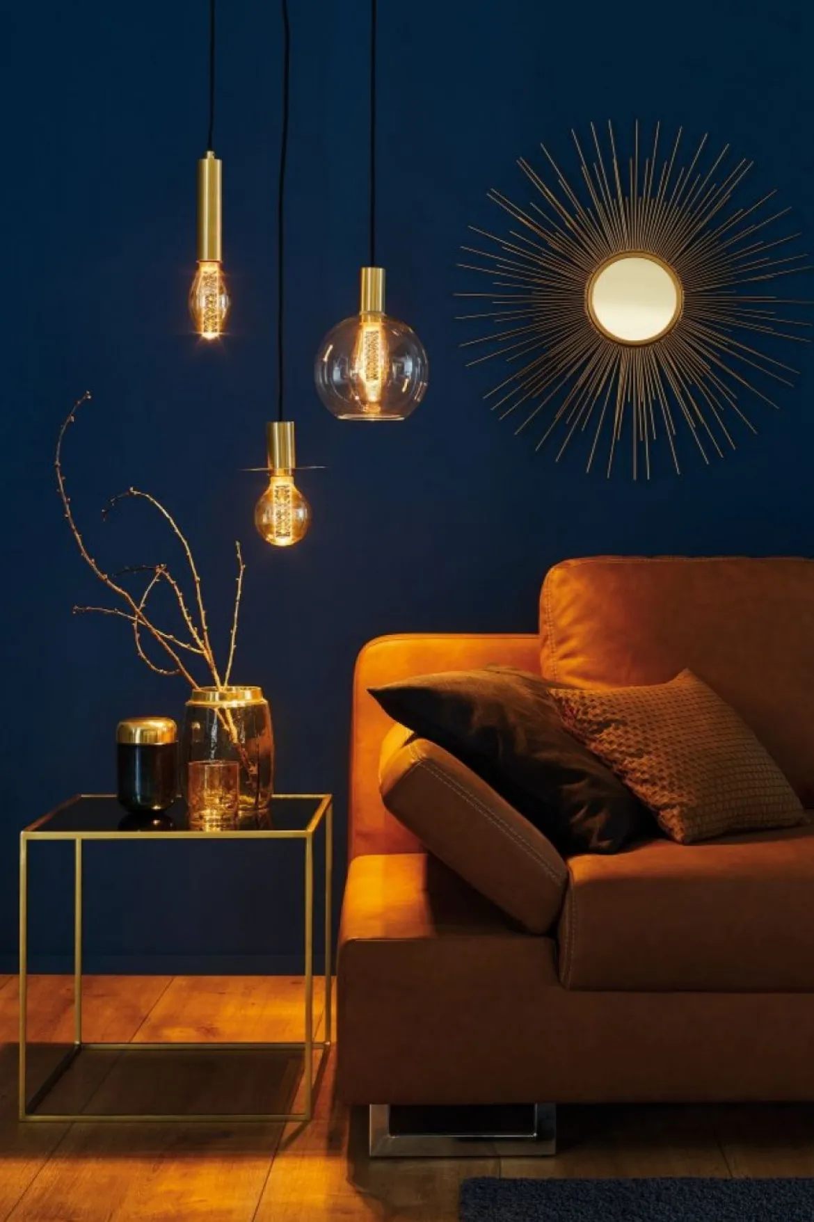 Paulmann No. 28603 LED Vintage Globe G95 4 Watt E27 Gold Ringmuster