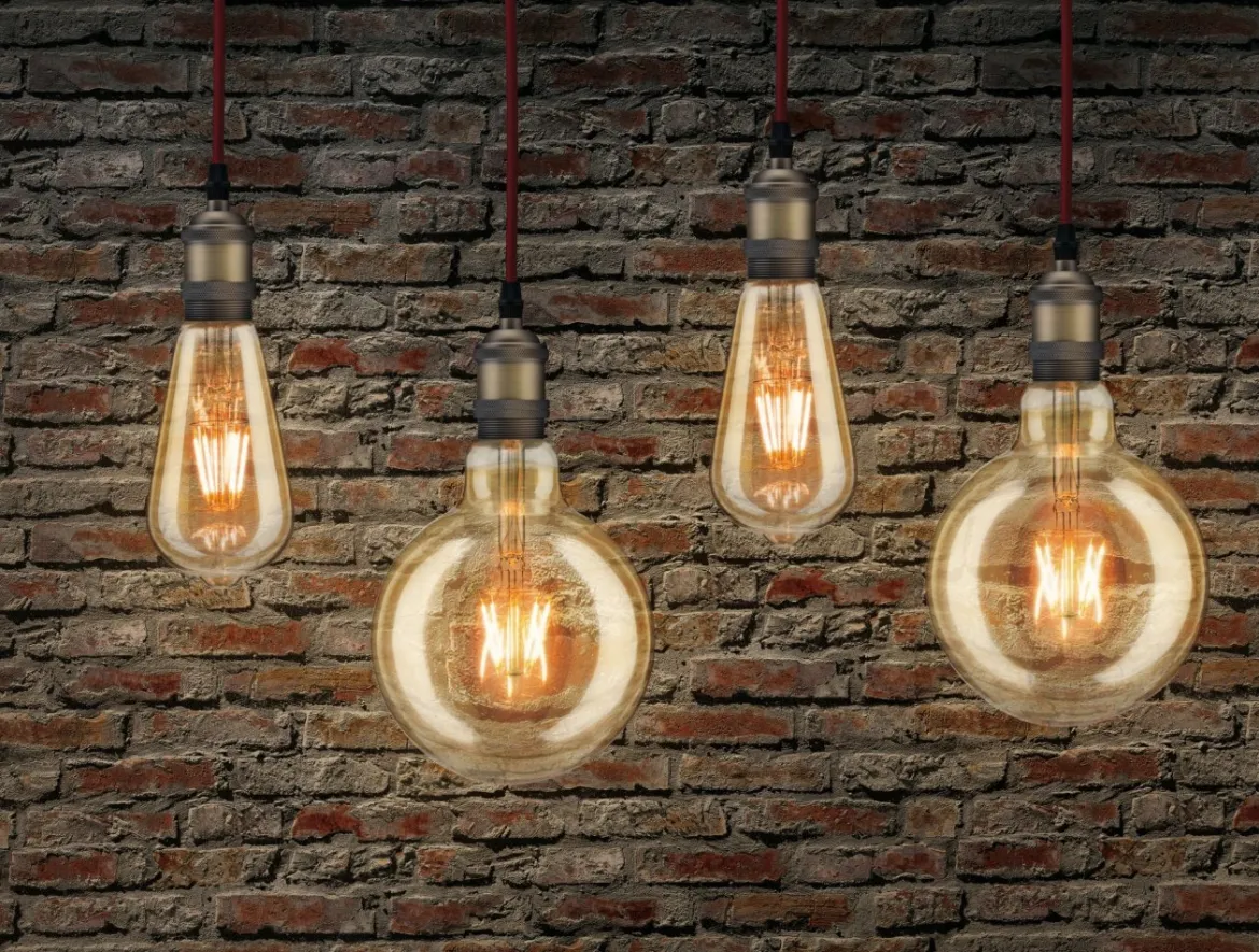 Paulmann No. 28401 LED Vintage Globe 125 E27 Gold 1700K