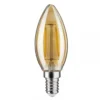 Paulmann No. 28524 LED Vintage Kerze, 2W E14 Goldlicht