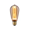 Paulmann No. 28598 LED Vintage Kolben ST64 4 Watt E27 Gold Spiralmuster