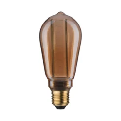 Paulmann No. 28598 LED Vintage Kolben ST64 4 Watt E27 Gold Spiralmuster