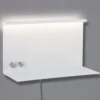 Paulmann No. 78919 LED Wandleuchte mit Ablage Jarina 4,5W & 1,6W Weiß