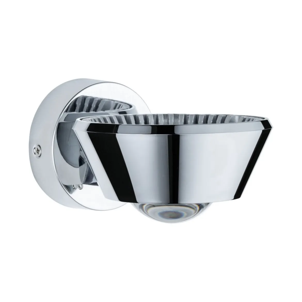 Paulmann No. 70947 LED Wandleuchte Sabik chrom dimmbar IP44