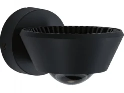 Paulmann No. 79769 LED Wandleuchte Sabik Schwarz dimmbar IP44