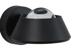 Paulmann No. 79769 LED Wandleuchte Sabik Schwarz dimmbar IP44