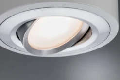 Paulmann No. 79708 LED Wand- und Deckenleuchte Argun  Alu gebürstet