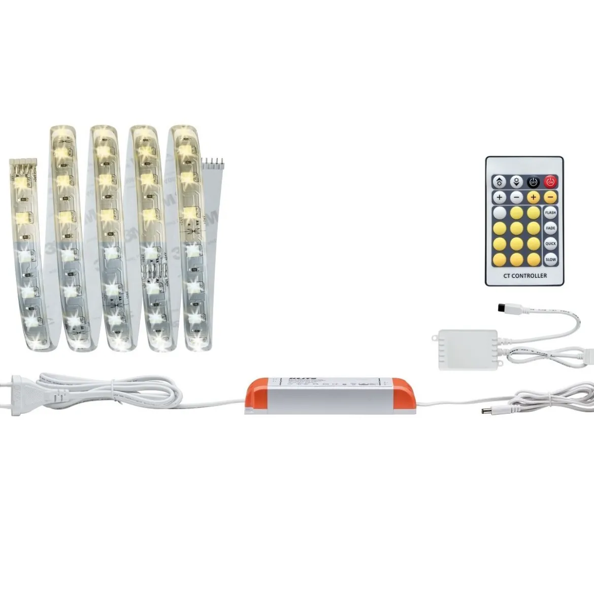 Paulmann No. 70623 MaxLED Tunable White Basisset beschichtet 1,5m 10W mit Weißlichtsteuerung
