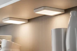 Paulmann No. 93583 Möbel Aufbauleuchte LED Vane eckig 2er-Set inklusive LED-Modul