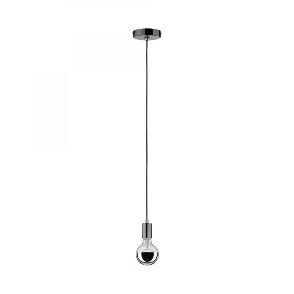 Paulmann No. 79754 Pendelleuchte Larus E27 Schwarzchrom IP44