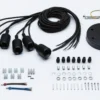 Paulmann No. 50390 Pendelleuchte Neordic Ketil 7-flammig E27 max. 20W Schwarz