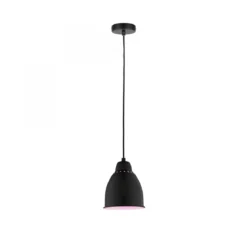 Paulmann No. 79763 Pendelleuchte Neordic Hilla 1-flammig Pflanzenleuchte schwarz E27