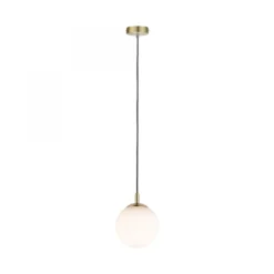 Paulmann No. 79733 Pendelleuchte Neordic Jungle Menja E27 Messing gebürstet, Satin